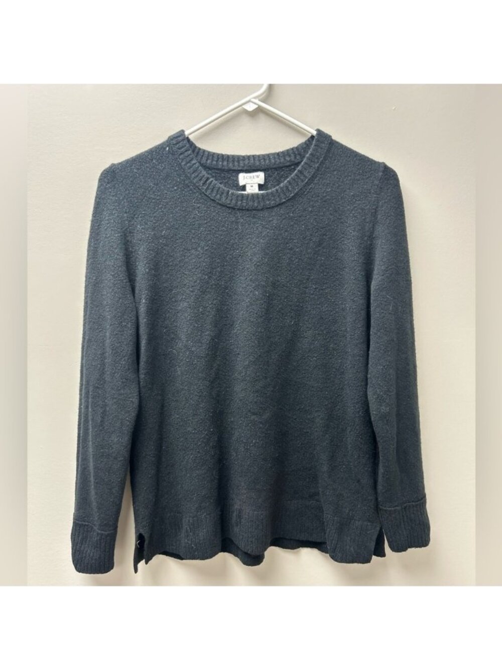 J. Crew Women’s Cashmere Black Sweater